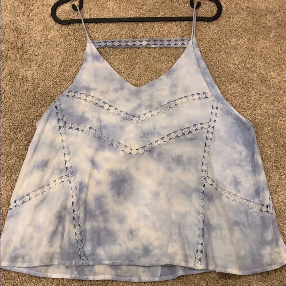 NWOT Open back Tank top